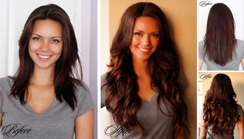 нарощенные волосы