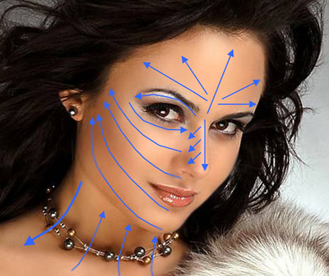 темные круги под глазами