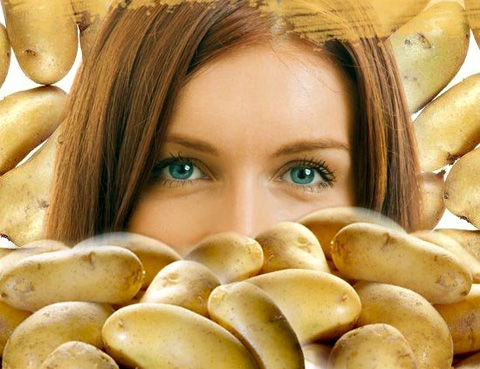 темные круги под глазами