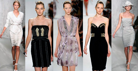 Модные платья 2010