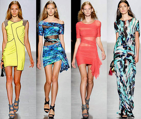 Модные платья 2010