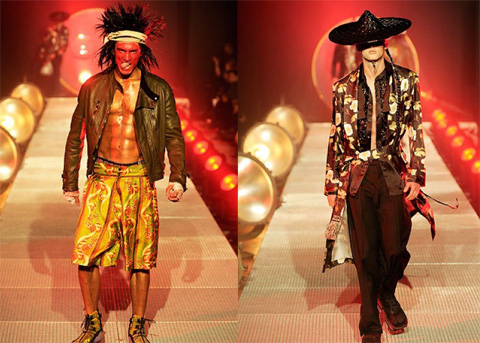 Мужская коллекция от Джона Гальяно