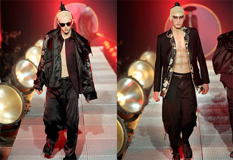 Мужская коллекция от Джона Гальяно