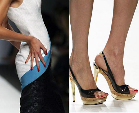 Модный педикюр 2010