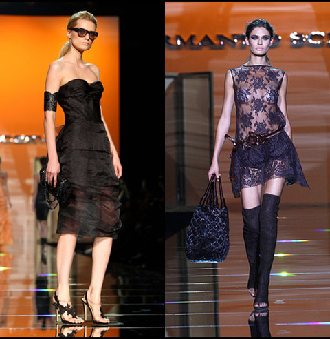 Вечерние платья 2010