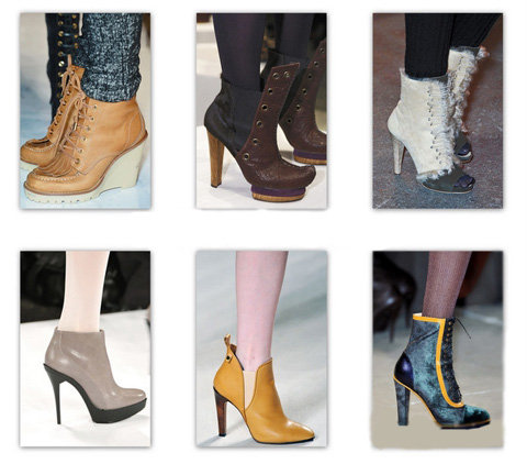 модная обувь зима 2011