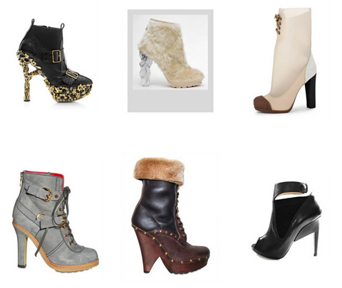 модная обувь зима 2011