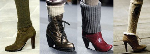 модная обувь зима 2011