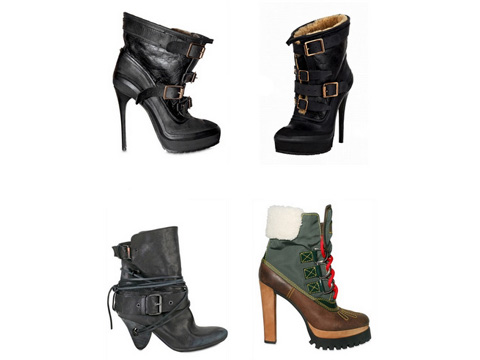 модная обувь зима 2011