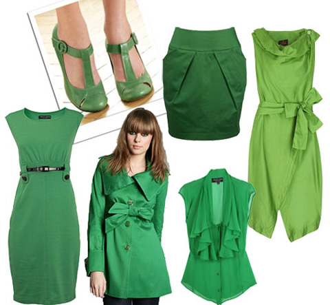 зеленый лист